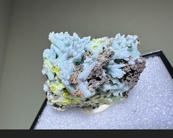 Unbelievably Rare And Beautiful Plumbogummite Pseudomorph After Pyromorphite Display Specimen