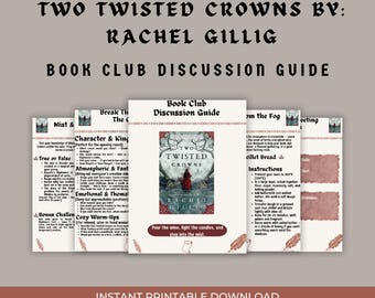 Two Twisted Crowns Book Club Guide | Printable Discussion Questions, Recipes, Trivia & Icebreakers