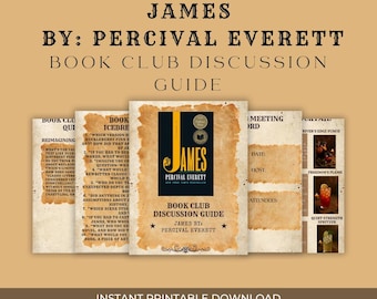 James by Percival Everett Book Club Kit: Discussion Guide (Digital Download)