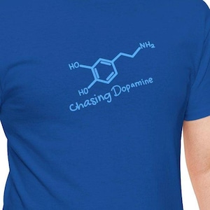Chasing Dopamine Unisex Tee, Neurodivergent ADHD Fun Shirt, Small to 5XL