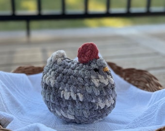 Mabel Chicken | Chicken Plushie | Crochet Chicken | Chicken Stuffie