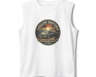 Camiseta sin mangas unisex de punto