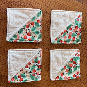 Set of 4 Quilted Coasters