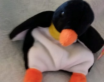 Ultra Rare Waddle The Penguin TY Beanie Baby