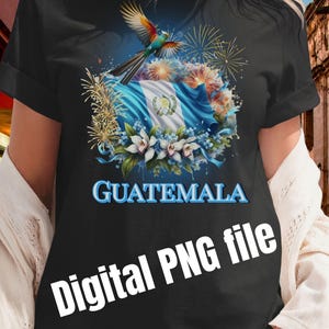 Guatemala Flag PNG: Sublimation & Cricut Design (Digital Download)