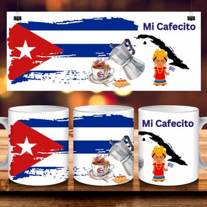 Cuba Flag PNG Designs: Cuban T-Shirt & Mug Graphics (Digital Download)
