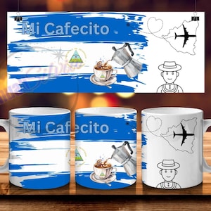 Nicaragua digital files, Nicaragua flag digital design, 20oz Nicaragua tumbler wrap digital file, Nicaragua T-shirt sublimation design Png,