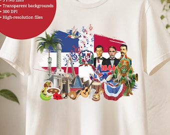 Dominican Republic Flag PNG: Sublimation Design (Digital Download)