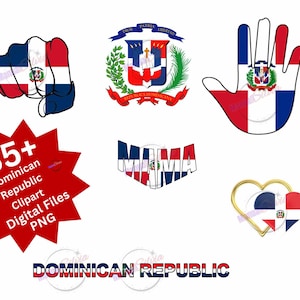 Dominican Republic stickers Png digital files, sublimation design, create your own DR stickersdesign, design digital download, Bandera Domin