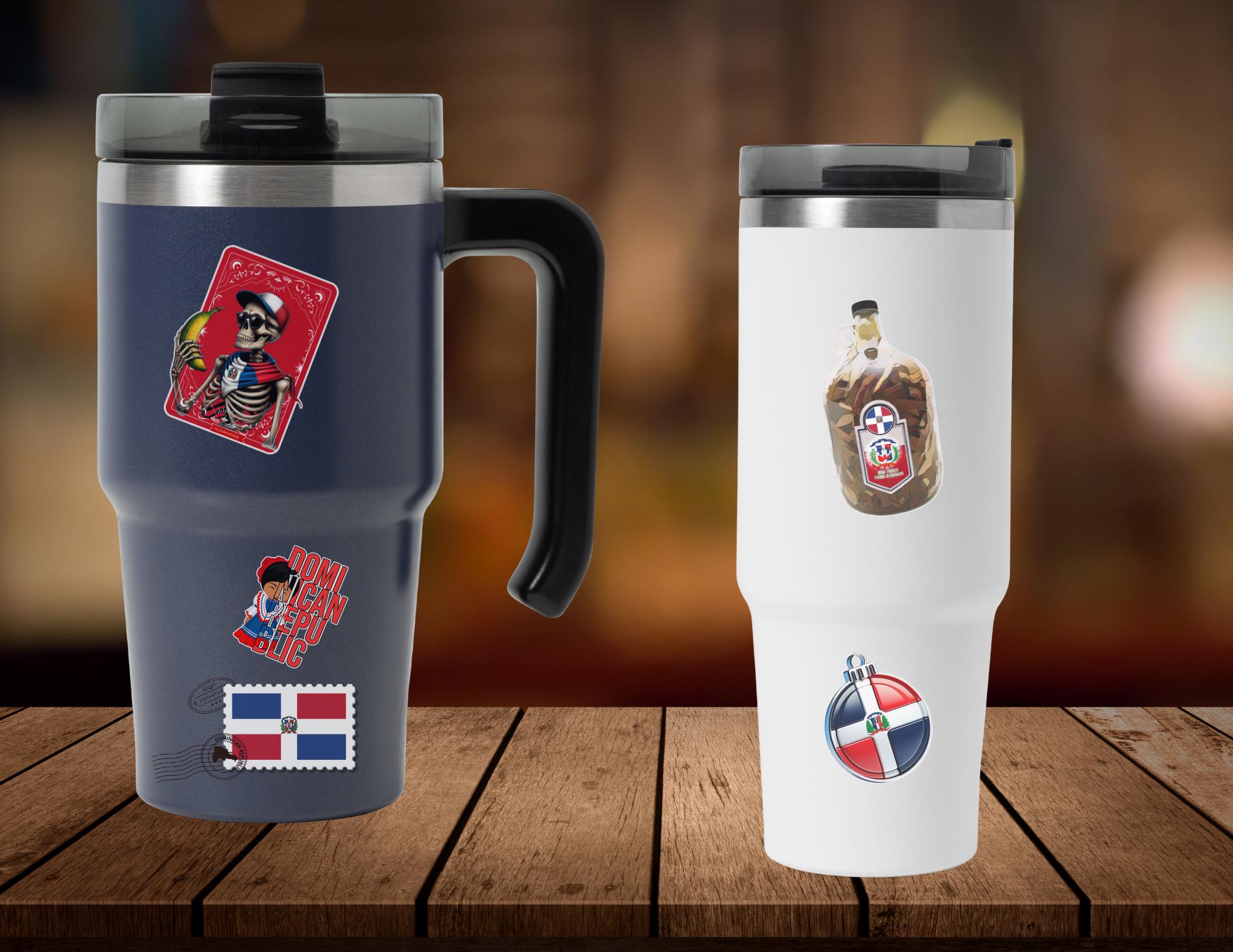 Dominican Republic Stickers: PNG Digital Files for Laptops - Etsy
