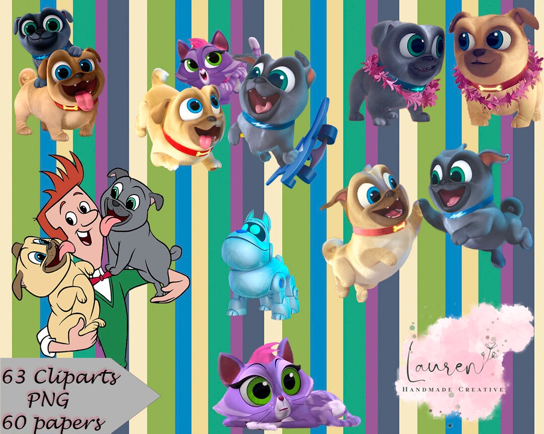 Puppy Dog Pals, Puppy Dog Pals Clipart, Puppy Dog Pals Birthday, Puppy ...