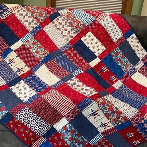 Handmade Patriotic Quilt