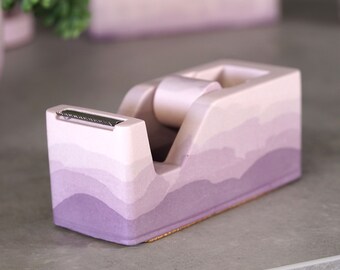 Tape holder, Washi Tape Dispenser, Tape Cutter, Office Gift, Desk Accessory