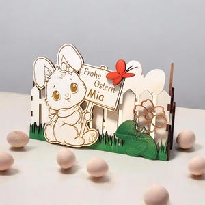 Osterkörbchen-Osternest-Datei (ai,dxf,svg,lbrn2,pdf)| Ostern | Osterfest | Osterhase | Laserschnitt | Lightburn | Sperrholz | Geschenkkorb |