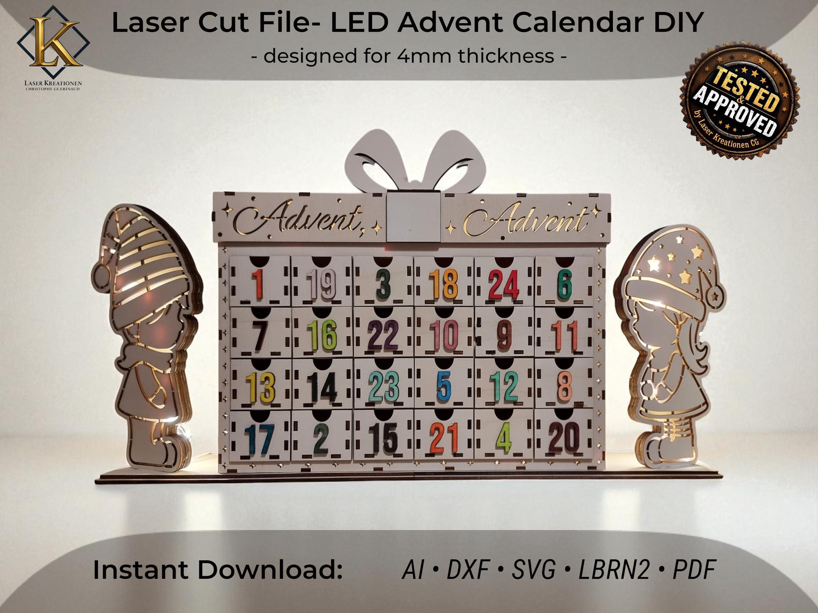 Calendario dell'Avvento Fai Da Te: Cosa Mettere Dentro? 30 Idee