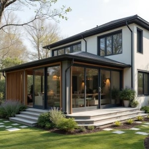 22 ft x 14 ft veranda-toevoegingsblauwdruk - 308 vierkante voet - pdf-bestand digitale download voor huis