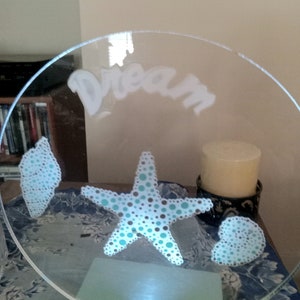 Dream nightlight seashell nightlight ocean lover nautical nightlight
