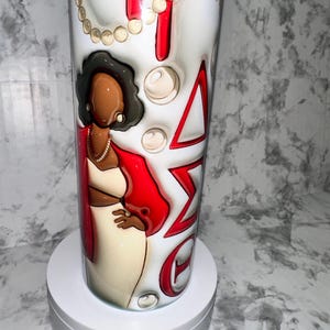 Delta Sigma Theta Tumbler, Sorority Cup , Sorority Tumbler , Hbcu cups , Delta sigma theta cup