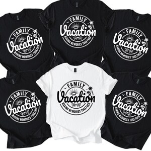 Personalized Family Vacation 2025 Making Memories Together Shirt, Family Holiday Shirt, Travel Shirt, Family Vacay Shirt,Summer Vacation Tee