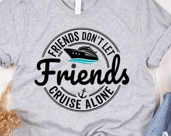 Camiseta Friends Cruise: Camiseta combinando com as férias