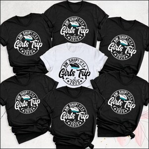 Cruise Shirts, Aw Ship It&#39;s a Girls Trip,Custom Girl Cruise Trip Shirt,Girl Vacation TShirt,Girls Cruise Tee,Travel Girl Shirt, Girl Holiday