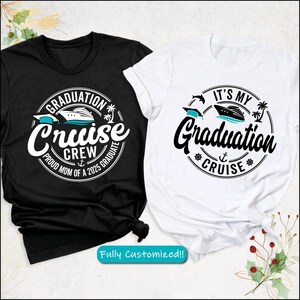 Cruise Shirt, Graduation Cruise 2025 Shirt, Caribbean Cruise Squad, Cruise Graduation t shirts, Family Grad Tee, Class Of 2025 Cruise Shirts