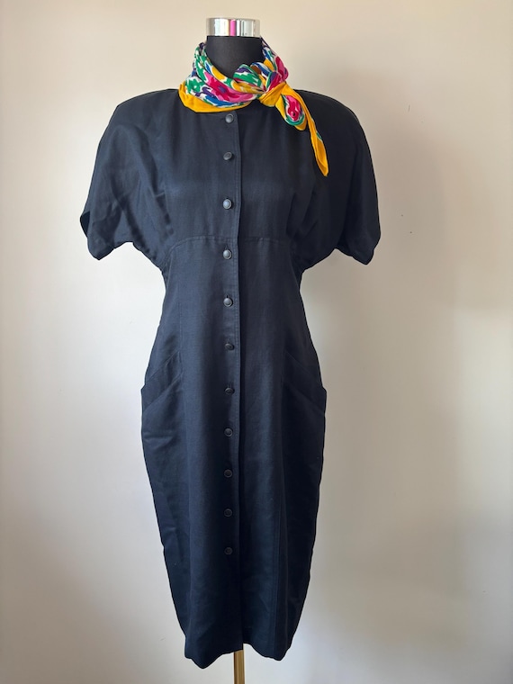 country road linen dress Walnut Cotton Linen Wrap Mini Dress - Dresses