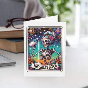 CREA TU PROPIA Tarjeta, Personaje de Carta del Tarot Personalizado Cumpleaños, Aniversario, Boda, Diseño Personalizado, Tarjeta de Felicitación Personalizada Única