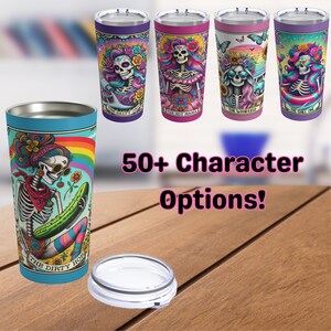 Benutzerdefinierte Tarot Karte 20 Unzen Becher, Edelstahl Wasserschale, Reisebecher, Getränke Isolator, Strand Bachelorette Party Gefälligkeiten, Mädchen Reise Geschenk