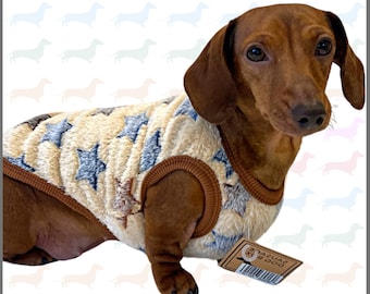 Beige Twinkle Twinkle - Sausage Dog Box Dachshund PJ&#39;s/Jumper
