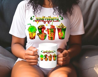 Juneteenth Sublimation Design | Emancipation Day PNG (Digital Download)