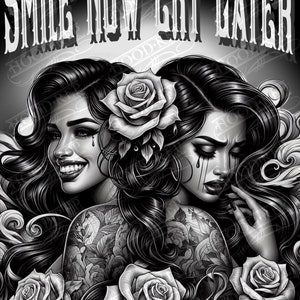 Smile Now Cry Later - Etsy