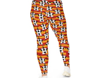 Leggings de talla grande ASTROS HOUSTON (AOP)