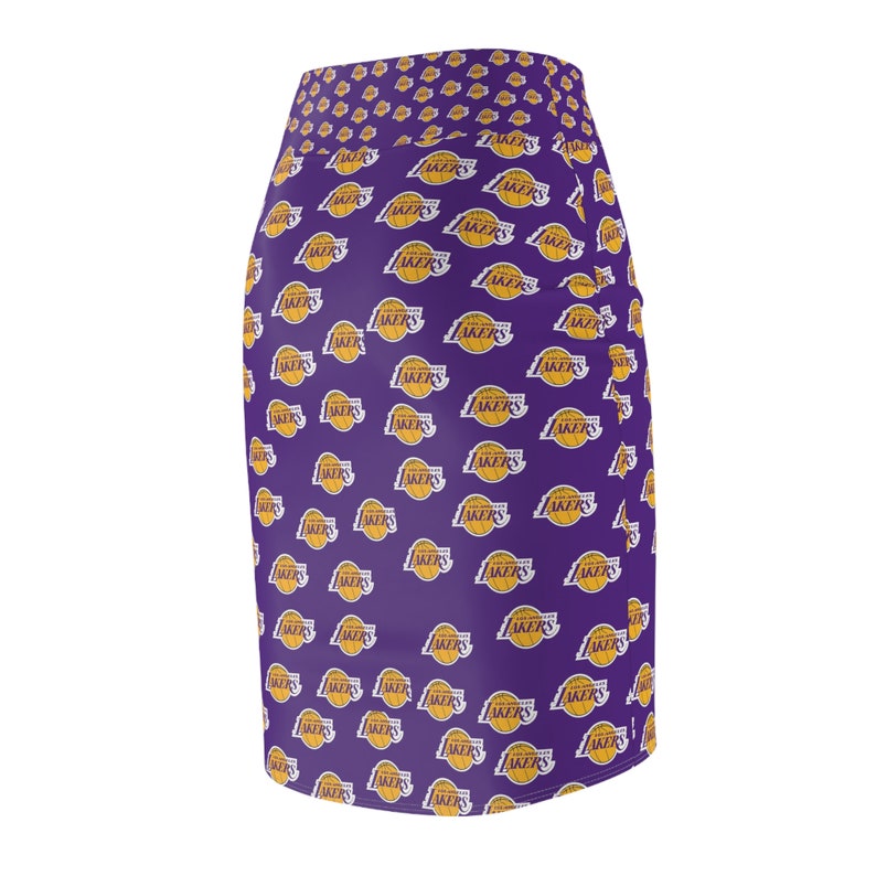 LAKERS Women's Pencil Skirt AOP zdjęcie 4