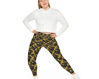 MILITARY4 Plus Size Leggings (AOP)