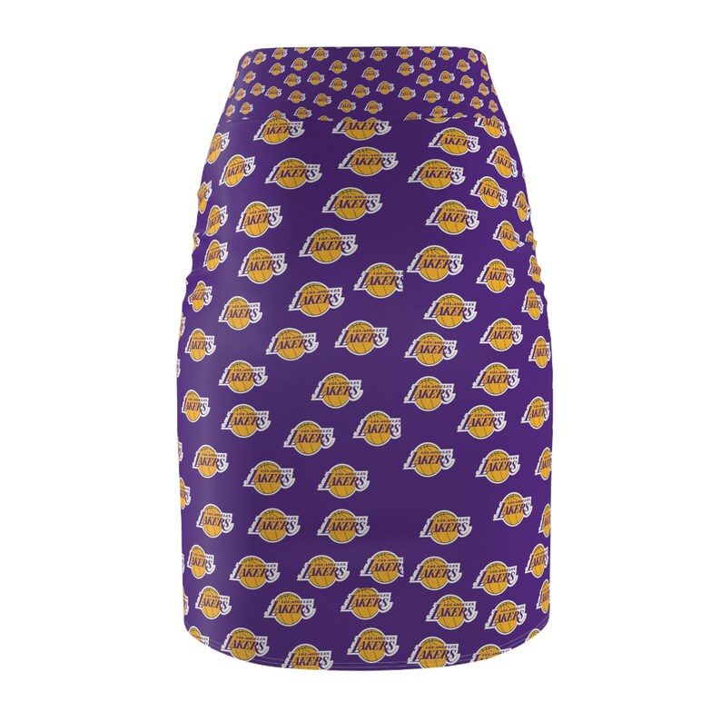 LAKERS Women's Pencil Skirt AOP zdjęcie 2