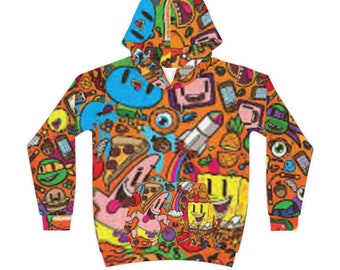 Children's Hoodie (AOP) nikelodeon