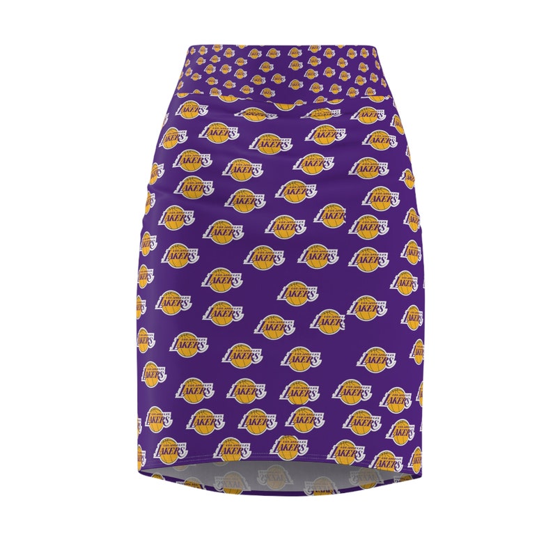 LAKERS Women's Pencil Skirt AOP zdjęcie 1