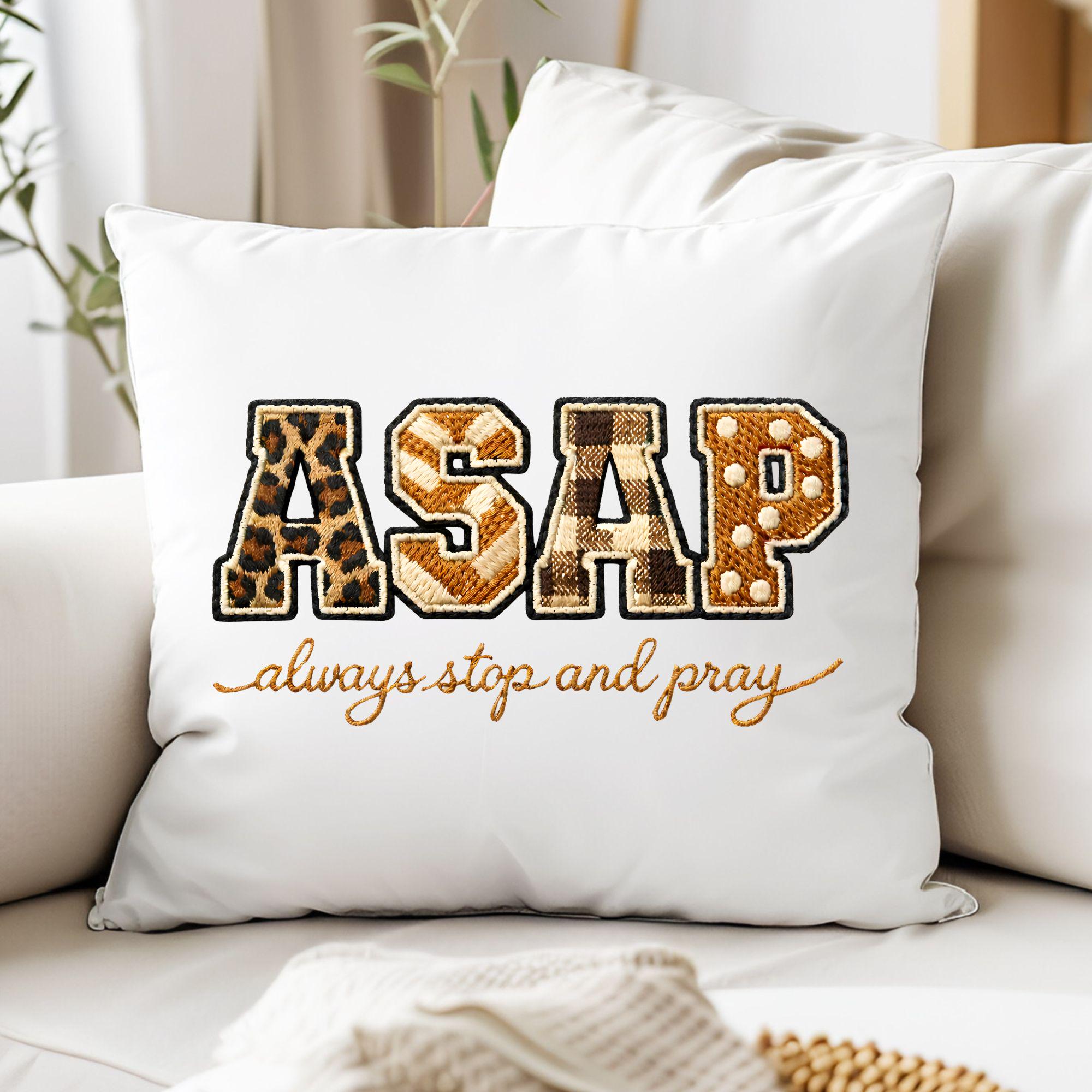ASAP Always Stop and Pray Sublimation PNG, Christian Design, Faith ...