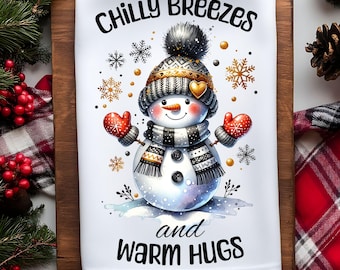 Christmas Kitchen Towel Sublimation Design, Kitchen Towel PNG Design, Cute Christmas Kitchen Tea Towel, Dish Towel for Christmas, Hand Towel