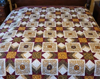 Handgemachte King-size Quilt