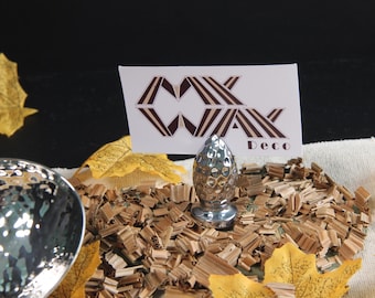 Modern Stainless Steel Business Card Holder, Tabletop Menu Holder
