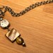 Antique sterling silver pendant — view 5 of 10