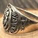 Vintage sterling silver signet ring — view 10 of 18