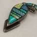 Vintage Charlie Bowie sterling silver pendant, cb hallmark — view 2 of 19