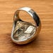 Vintage sterling silver ring, italy hallmark — view 8 of 9