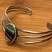 Vintage sterling silver cuff — view 15 of 20