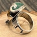 Vintage Jorge Castañeda sterling silver ring, jac hallmark — view 10 of 20