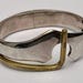 Mid century sterling silver cuff — view 2 of 15