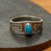Julius Burbank sterling silver ring, Julius Burbank hallmark — view 2 of 8